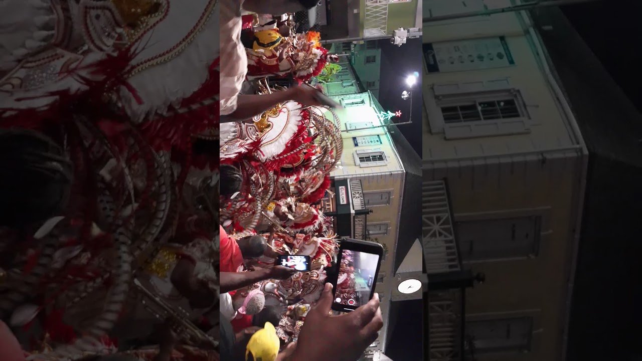 Saxons 2019 boxing day junkanoo - YouTube