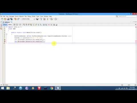 JAVA Tutorials - Add Two Numbers