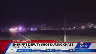 Vermillion Co. deputy wounded in shooting