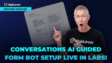Conversations AI Guided Form Bot Setup Live in Labs!