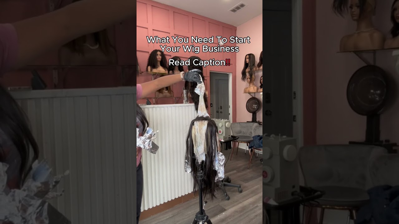 How to start a wig business? Read in the Description 