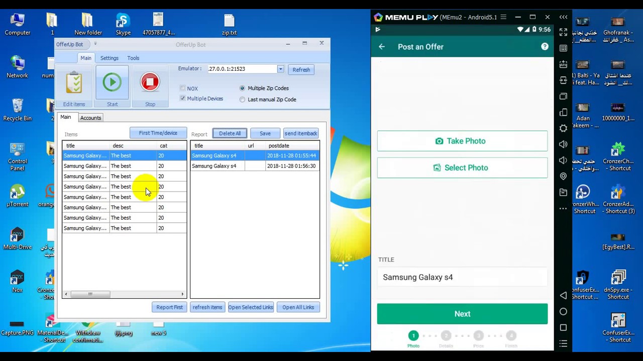 offerup Bot And Scrapper - YouTube