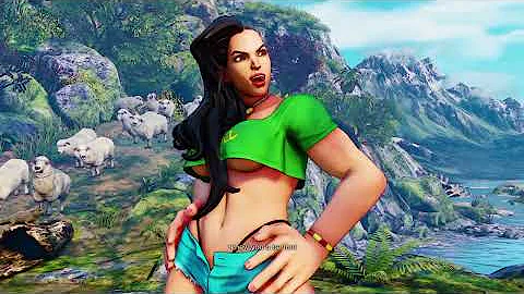 Playstation 4 : STREET FIGHTER V  Story Mode Walkthrough Part 14 Laura