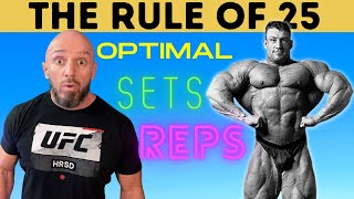 Sets x Reps x %1RM (explained) for Maximum Strength and Muscle Growth with the Rule of 25!