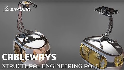 Cableways | Structural Engineering for Transportation & Mobility on the 3DEXPERIENCE Platform