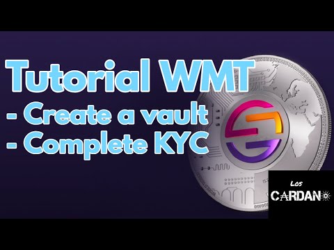 WMT Tutorial 1/2 (English): How to create a Vault? How to complete KYC?