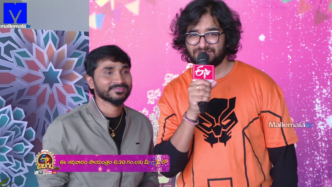 Singer Prudhvi Chandra Byte - ETV Balagam - ETV 28 Years Celebrations - Sunday @6:30 PM - Sudheer