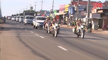 Công an huyện Cẩm Mỹ ra quân trấn áp các loại tội phạm dịp Tết Giáp Thìn 2024