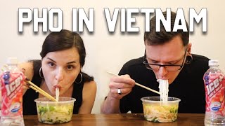 PHO DELIVERY IN VIETNAM - (the worst pho we've ever had)
