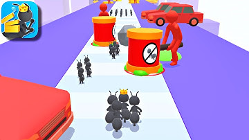 Tiny Rush 3D🐜👑 Gameplay Walkthrough Part - 87 (iOS,Android) All levels