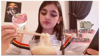 Mukbang Ve Soru Cevap Noodle Yiyerek Sizin Sorduğunuz Soruları Cevapladımm 