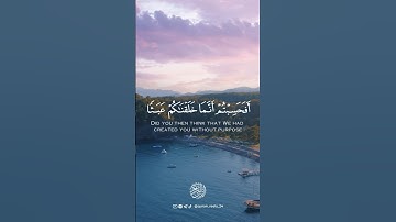 سورة المؤمنون - الآية [115] - القارئ : أحمد النفيس