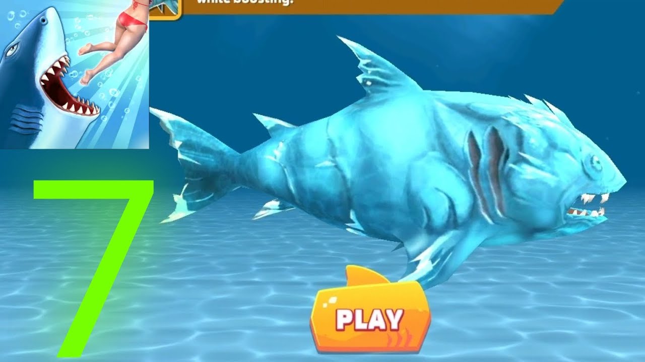 Hungry Shark - GamePlay - Ice Shark - Part 7 - YouTube