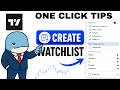 TradingView Watchlists Explained: How to Create &amp; Organize Them
