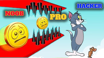 NOOB vs PRO vs HACKER | In Coin Rush | With Tom And Jerry | Clone Locker Gamer