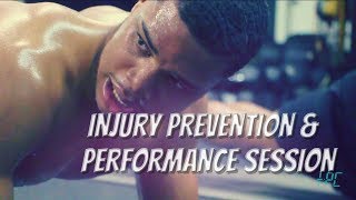 Miles Bridges Injury Prevention & Performance Session With Haseeb Fasihi