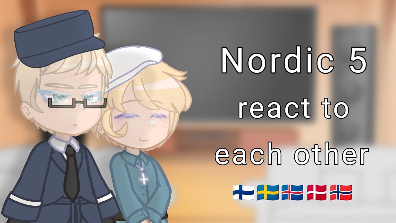 Hetalia (Nordic 5) react to each other//WATCH IN 2X!!!//Sufin and Dennor