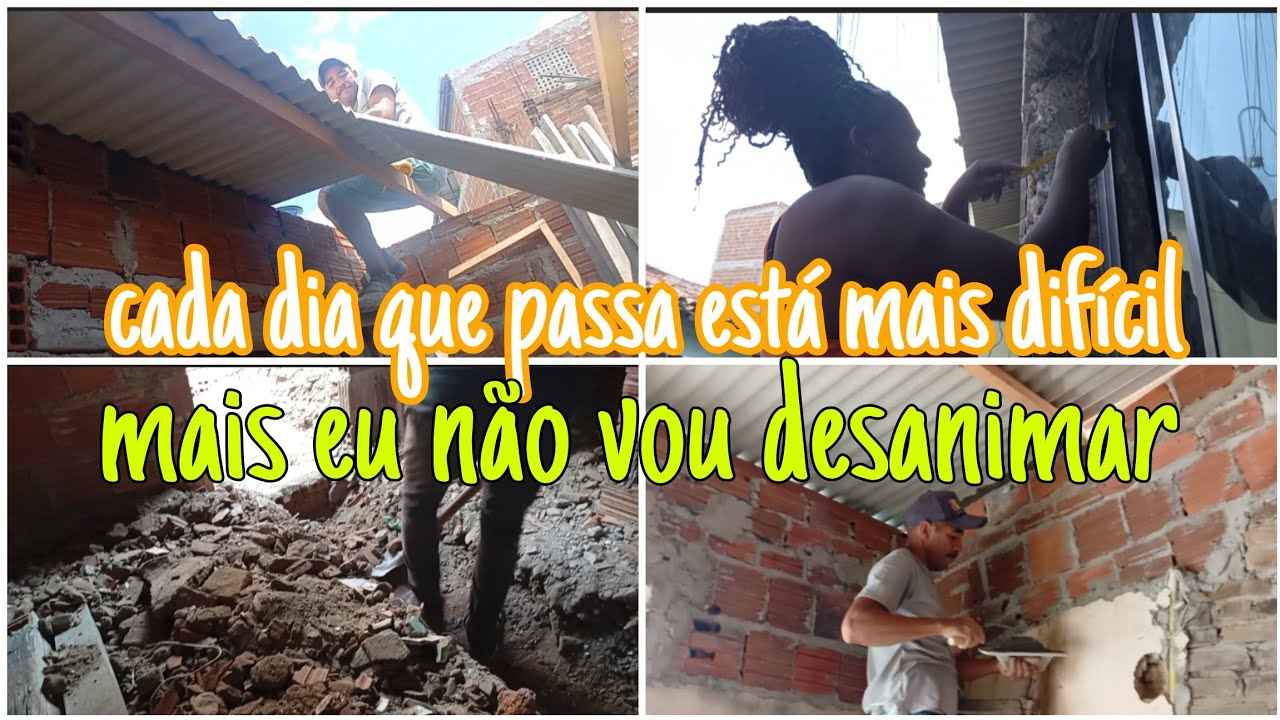 4 dia de obra estou perdendo minha força faltou mais carno é eu não tenho dinheiro 💰 pra comprar 😭😔
