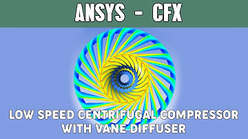 CFD analysis of NASA Low speed centrifugal compressor + vane diffuser | CFD Validation | Ansys CFX