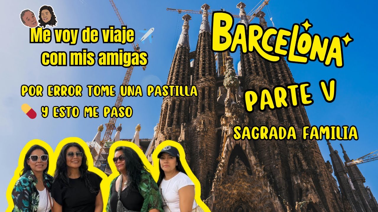 Viajar a Barcelona España 🇪🇸 Por error tome una pastilla 💊 y esto me paso - Comemos paella