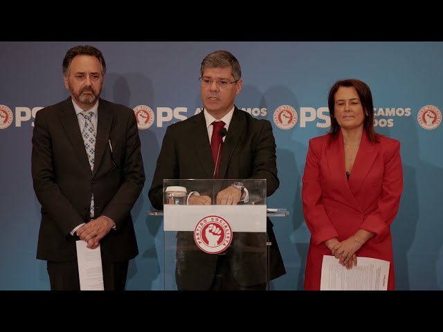 Declarações de Eurico Brilhante Dias (PS) em Conferência de Imprensa