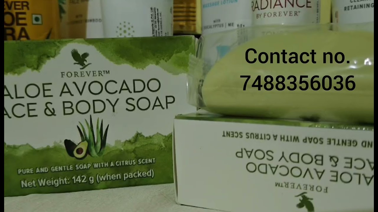 Aloe avocado Face & Body SOAP - health & skin benefits 