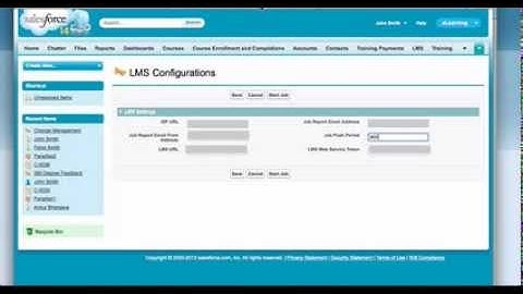 Moodle Salesforce Integration Demo
