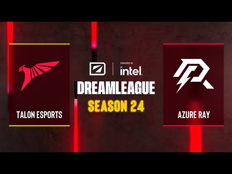 Dota2 - Talon Esports vs Azure Ray - DreamLeague Season 24 - Group B