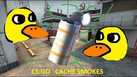 CS:GO How to smoke cache