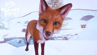 Making a Red Fox Breeding Habitat in Planet Zoo