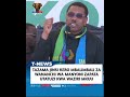 SEE HOW THE VARIOUS PROBLEMS OF THE CITIZENS OF MANYONI WILL BE RESOLVED BY PRIME MINISTER DR MW 