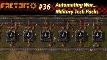 [Warped Wednesday] Automating Military Science Packs! - Factorio 0.16 Ep.36