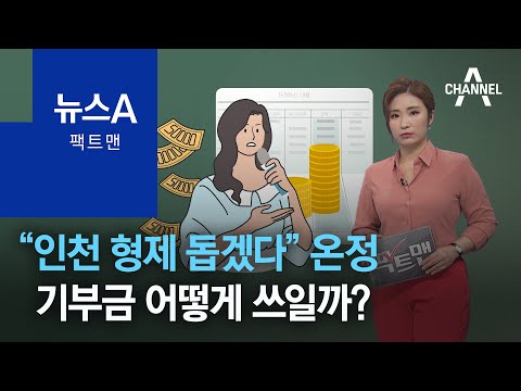 [팩트맨]“인천 형제 돕겠다” 온정…기부금 어떻게 쓰일까? | 뉴스A