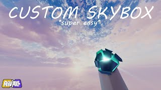 How To Get CUSTOM SKIES In Roblox Rivals... *UPDATED*
