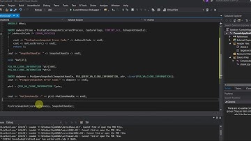 Win32 API - Process Snapshotting and Querying (PSS_QUERY_VA_CLONE_INFORMATION)
