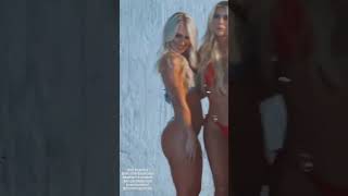 vaneza pelaez y mara roldan traje de baño