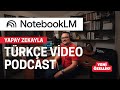 Yapay Zekayla Türkçe Videolu Podcast Üretmek - AI ile video sunum oluştur!