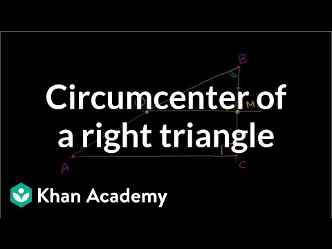 Video: Hva betyr Circumcenter?