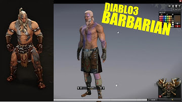 Diablo 3 Barbarian Created in APB Reloaded