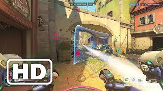 Overwatch 2 - Quick Play Attack - D.VA - Eichenwalde Gameplay (No Commentary)
