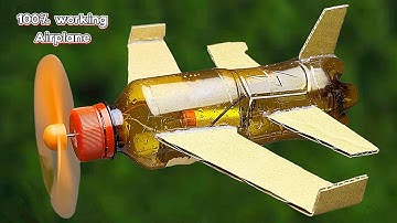 How to make a airplanes from used bottles || Making airplanes from bottles brings unexpected results