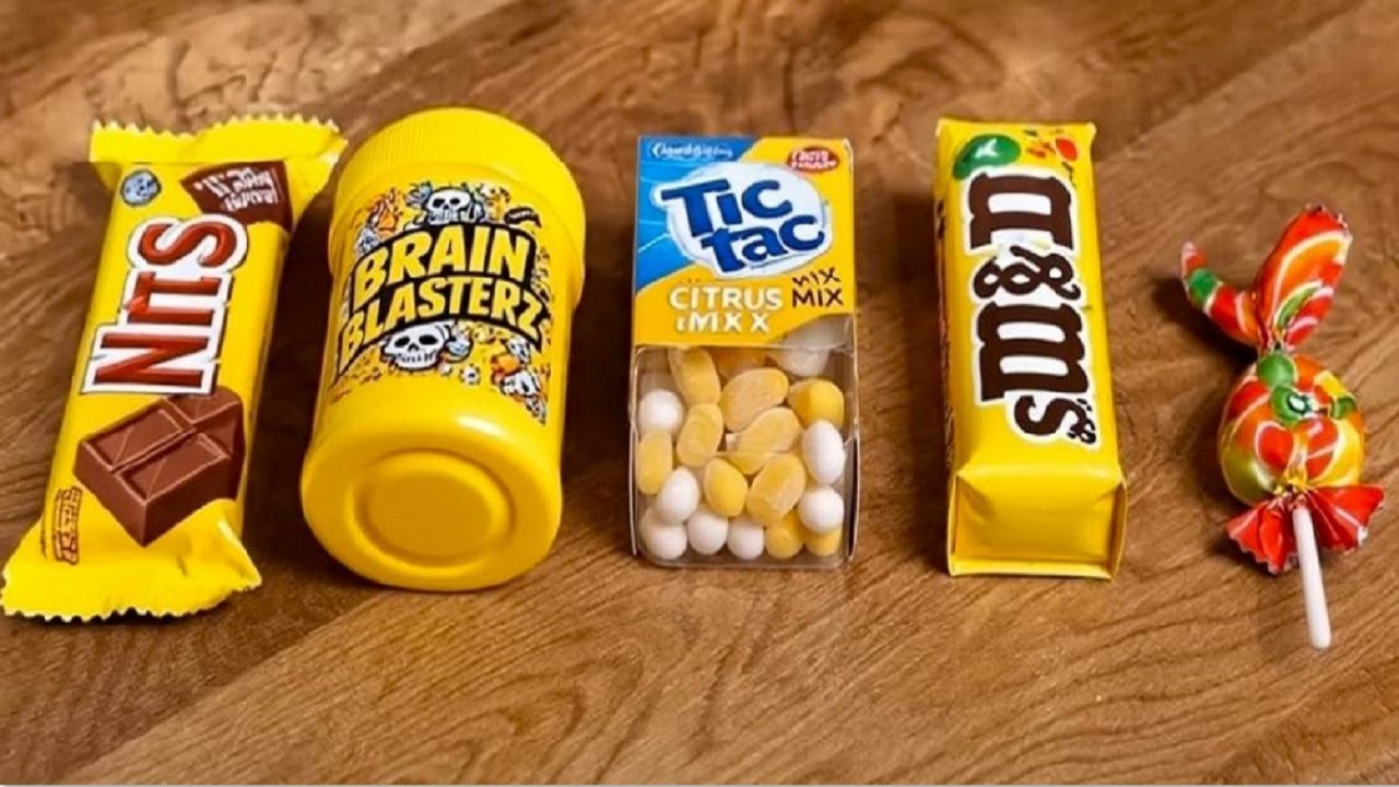 Extreme Candy Crunch ASMR 🌈 Colorful Rainbow Sweets