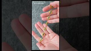 Ayçiçeği bileklik yapımı. Sunflower bracelet making.Beading tutorial #shorts #short #beadedbracelet