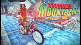 Xmas Mountain Bicycle Stunt - Trailer [Android] screenshot 1