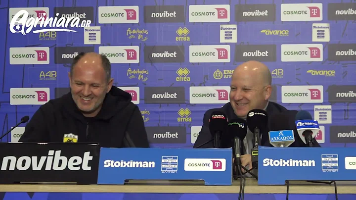 Μάρκο Νίκολιτς μετά από Παναιτωλικός - ΑΕΚ 0-5: «Είμαι πολύ χαρούμενος για τον Λιούμπιτσιτς»