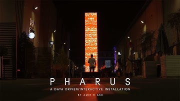 P H A R U S | Data driven/Interactive light installation