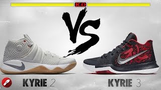 Nike Kyrie 2 vs. Kyrie 3!