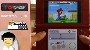 3DS NDS Bootstrap 0.5.1b - New Super Mario Bros. Performance Exam