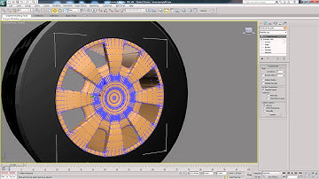 Modelling a wheel in 3DSMax - PT2