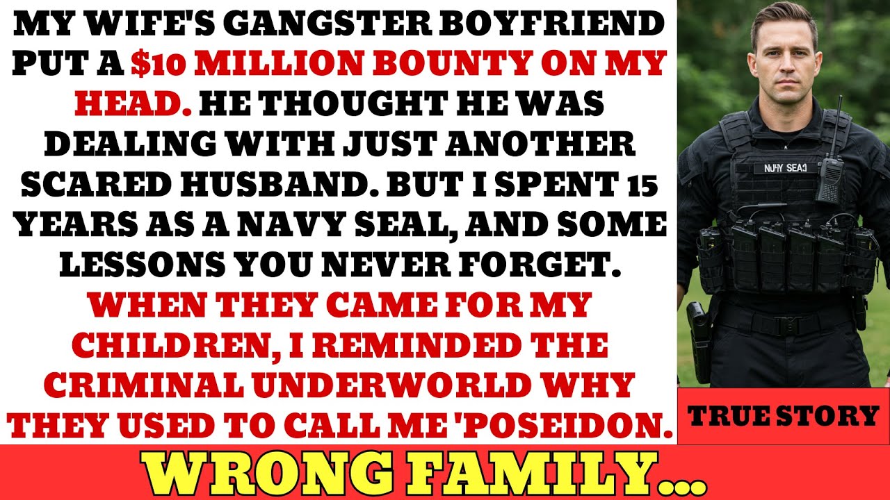 My Wife's Gangster Boyfriend Tried to Steal My Kids—He Had No Idea I Was Former Navy SEAL